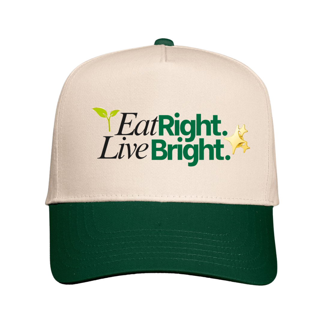 The “Eat Right, Live Bright” Trucker Hat