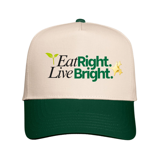 The “Eat Right, Live Bright” Trucker Hat